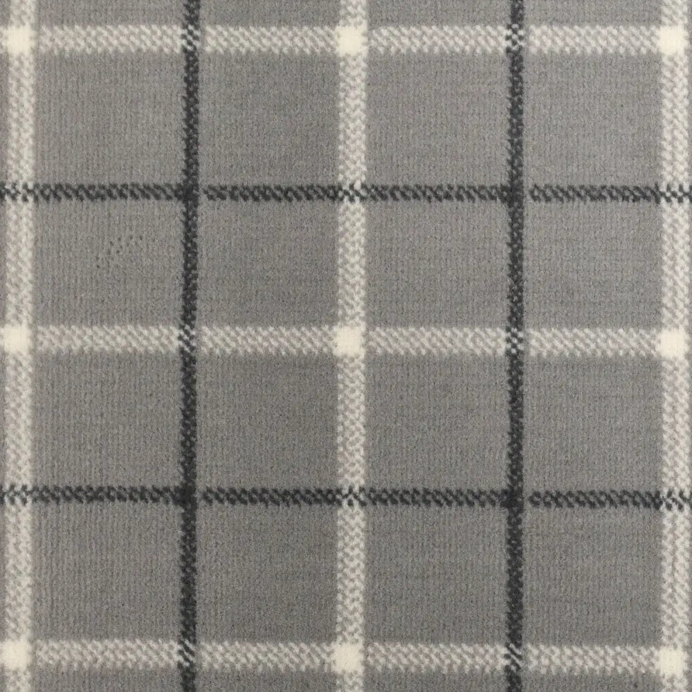 Stair Runners Maestro Stair Runner Check Grey RS
