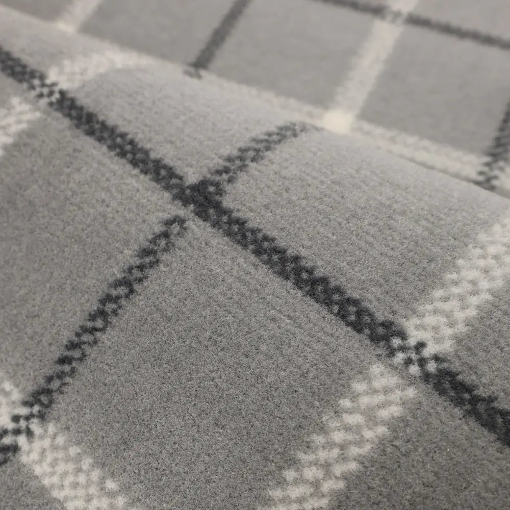 Stair Runners Maestro Stair Runner Check Grey RS