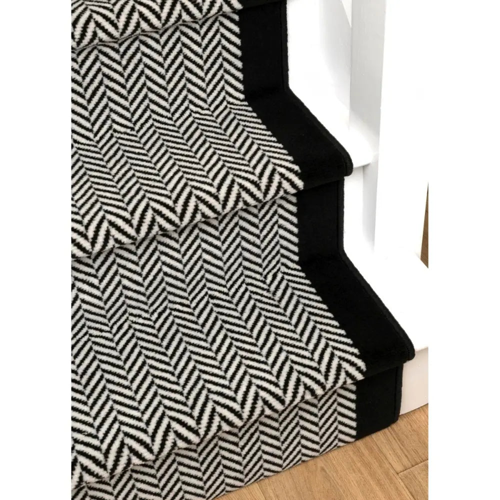 Stair Runners Maestro Stair Runner Herringbone Mono RS