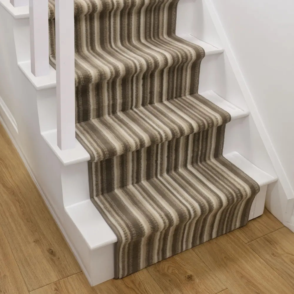 Stair Runners Maestro Stair Runner Stripe Natural RS