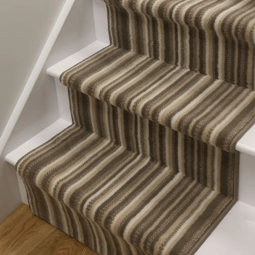 Stair Runners Maestro Stair Runner Stripe Natural RS