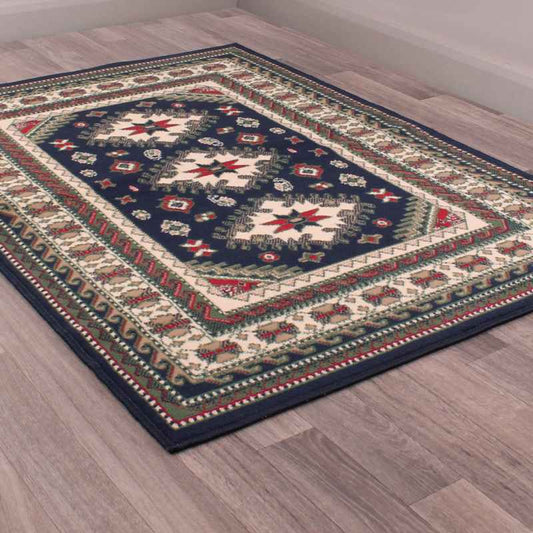 Malak Rugs in Navy by Rugstyle