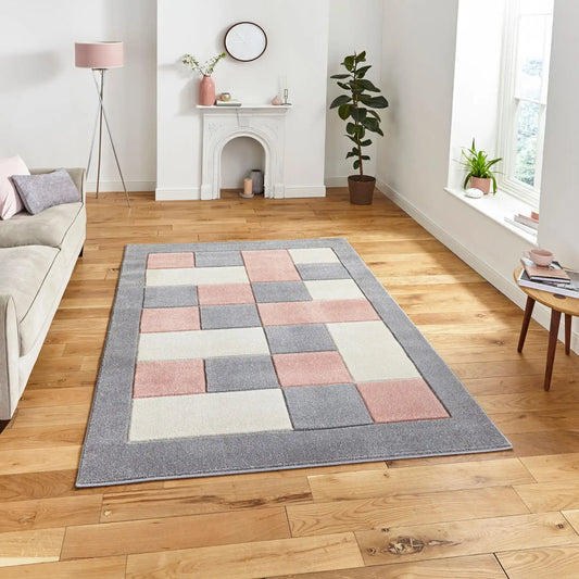 Matrix Think MT04 Grey rose Rug RS