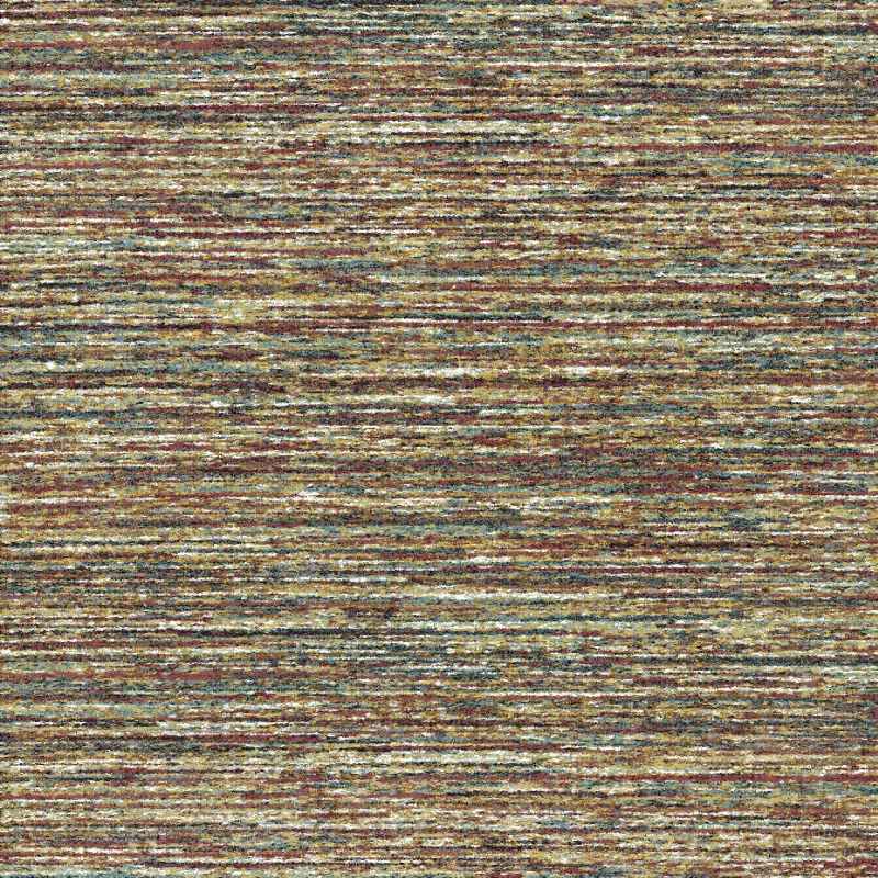 Mehari 23067 2959 Abstract Shaggy Runner Rugs in Rust