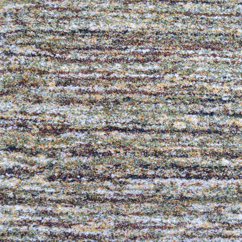 Mehari 23067 4275 Abstract Shaggy Runner Rugs in Green