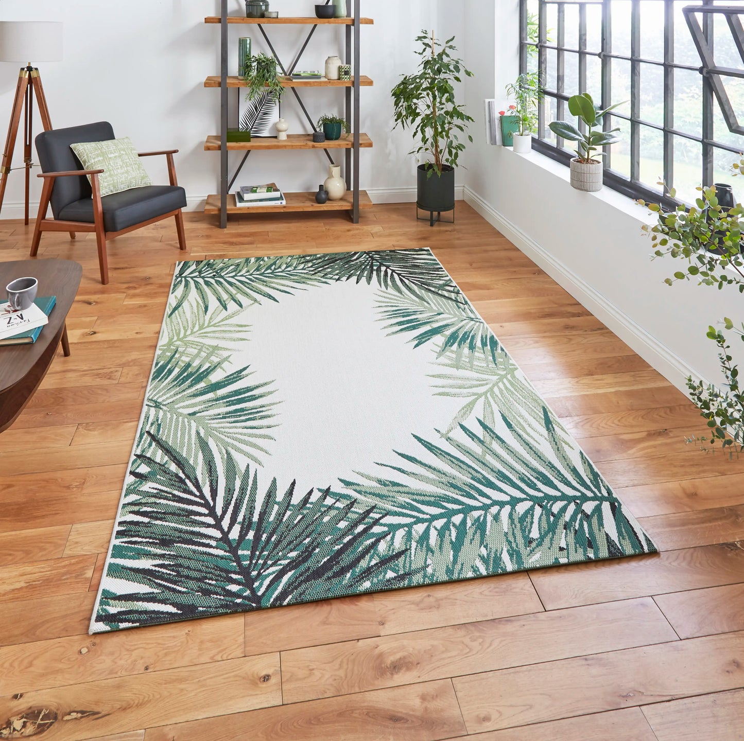 Miami 19435 Light Beige Green Rug RS