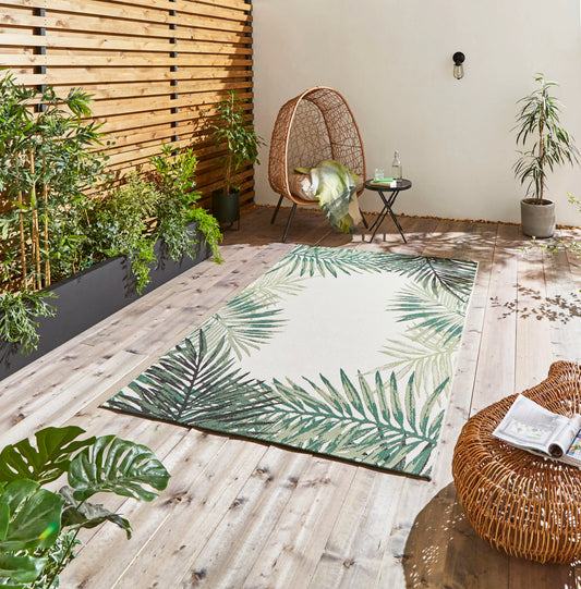 Miami 19435 Light Beige Green Rug RS
