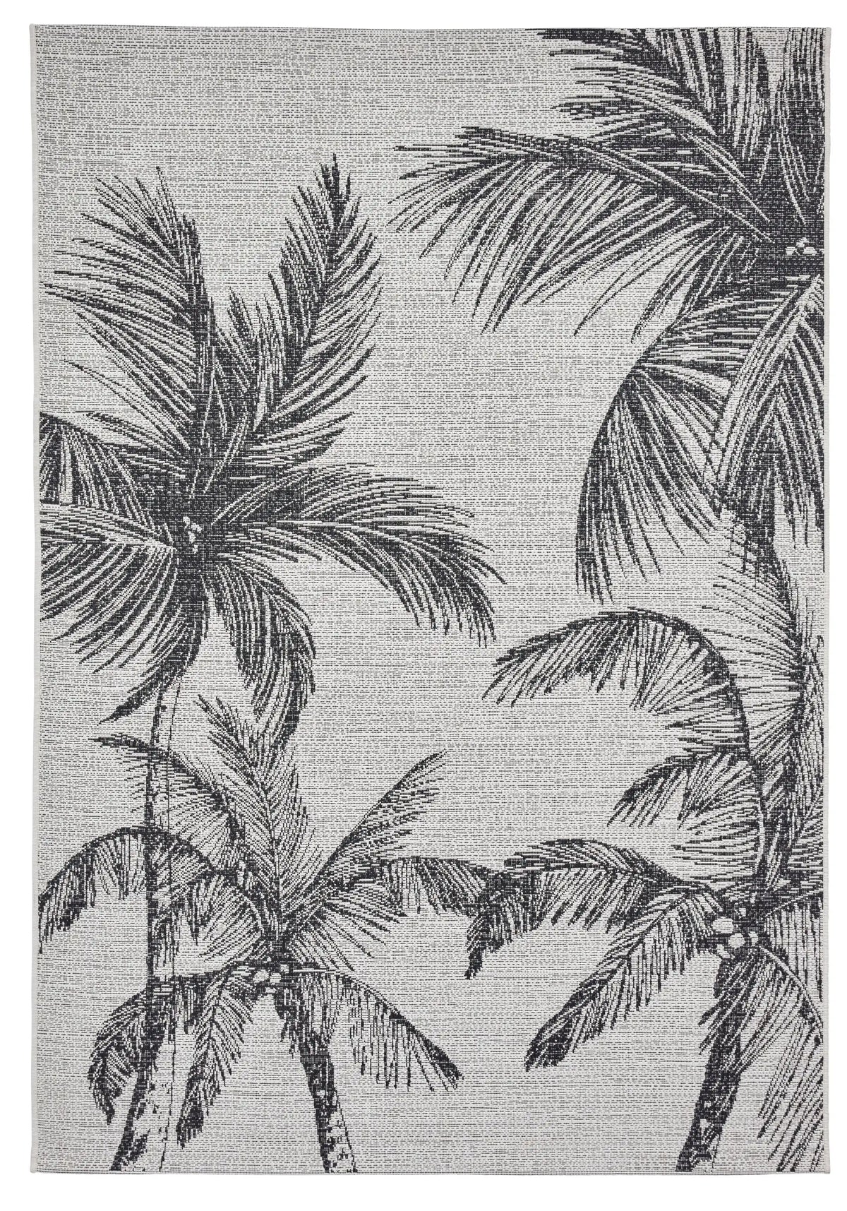 Miami A444 Cream Black Rug RS