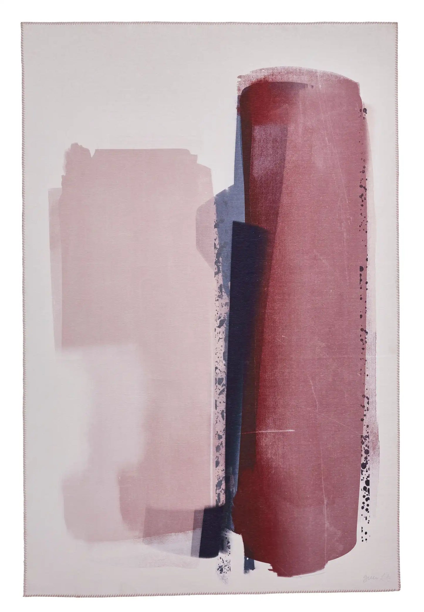 Michelle Collins Modern AB0151 Rose Crimson Rug RS