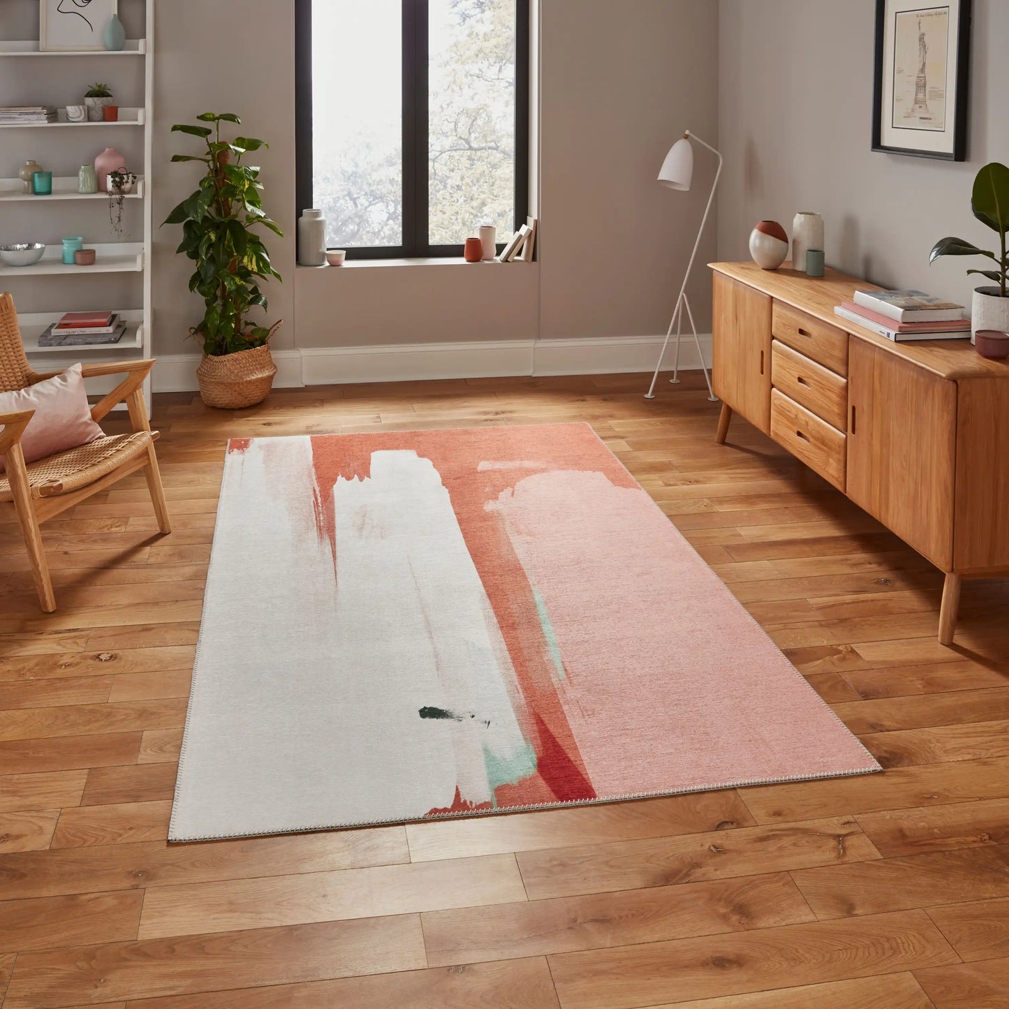 Michelle Collins Modern AB0156 Terra Ivory Rug RS