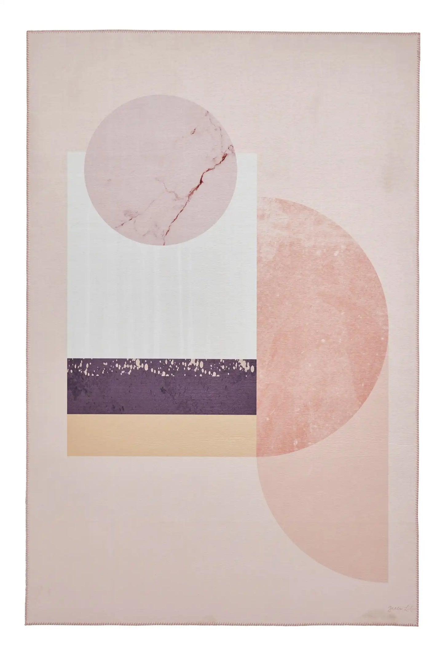 Michelle Collins Modern AB0157 Rose Rug RS