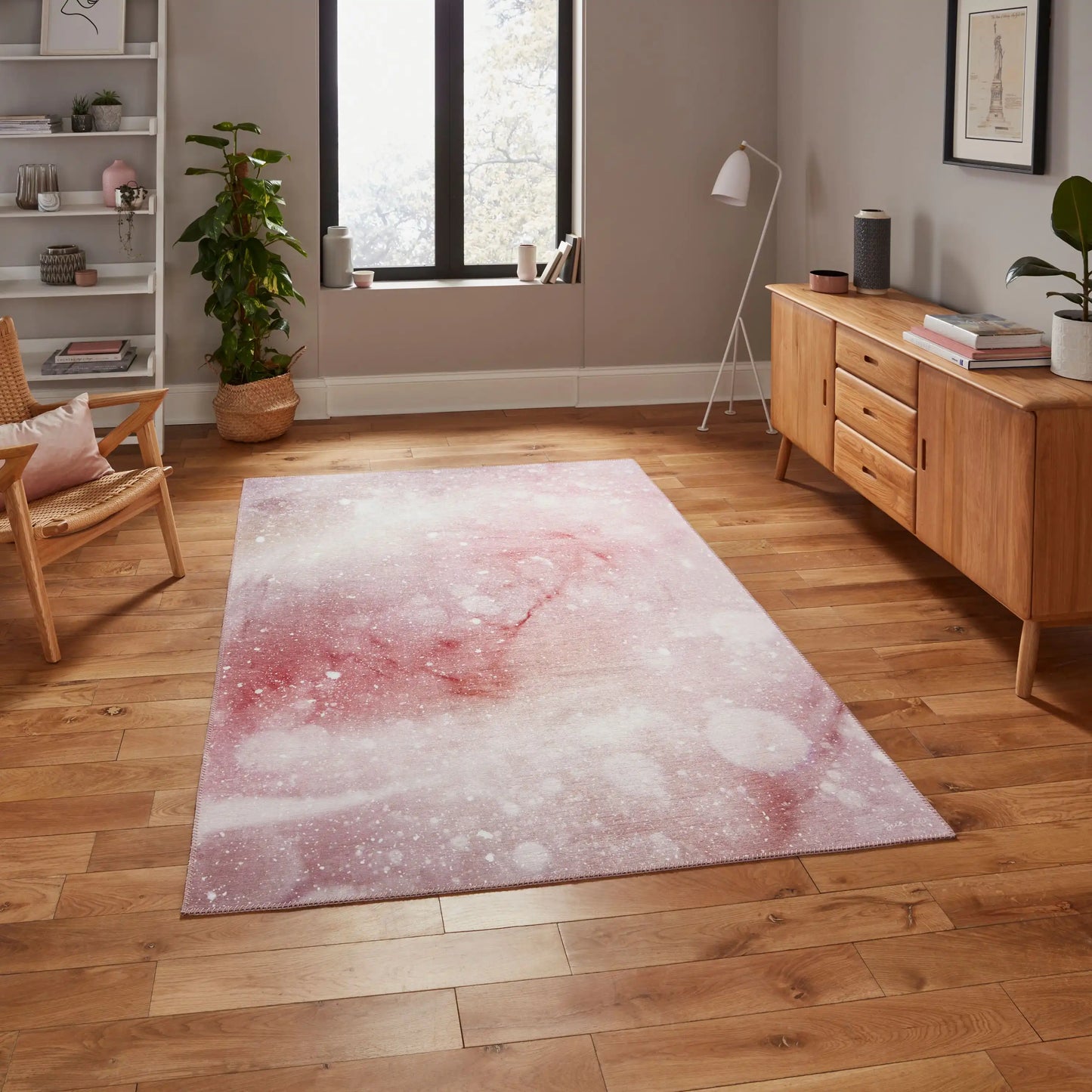 Michelle Collins Modern OS0077 Rose Rug RS