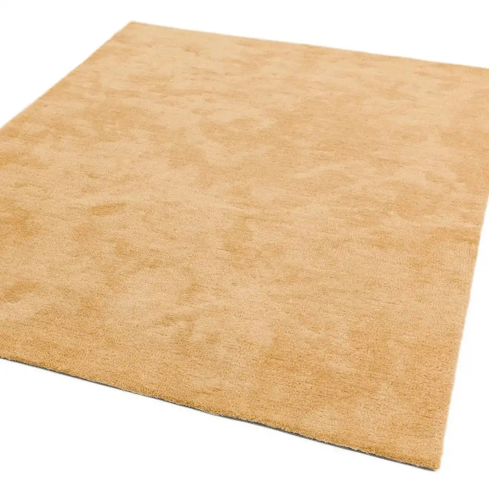 Asiatic milo yellow Yellow Living Room Shaggy Rug.