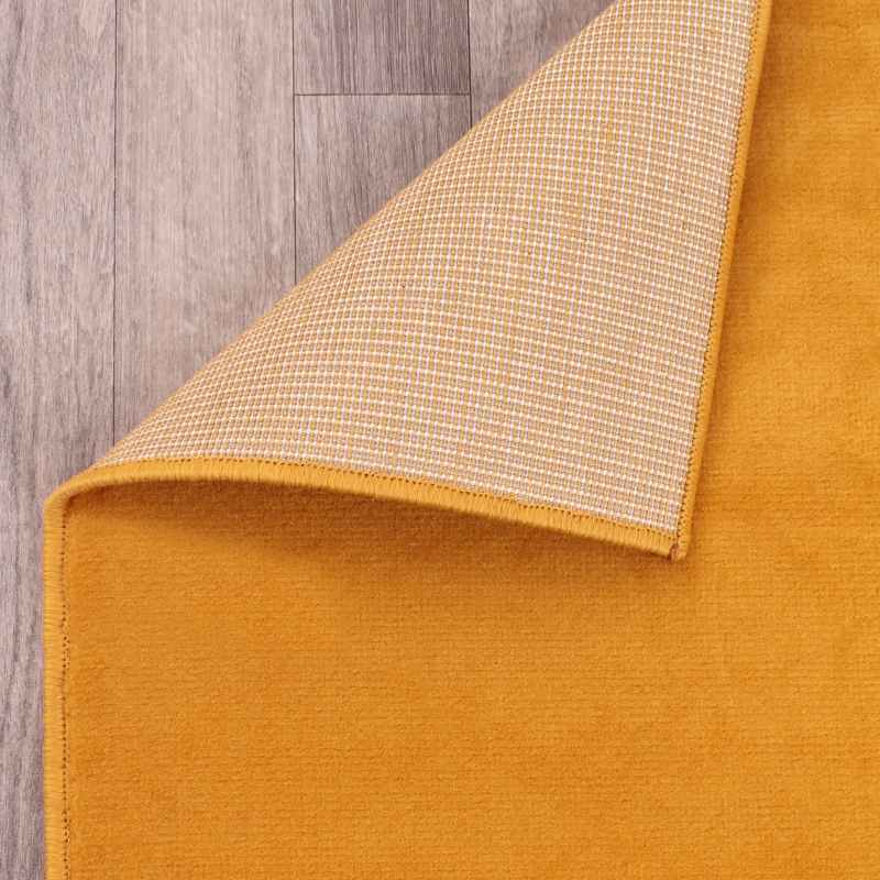 Moda Plain Rugs in Ochre by Rugstyle