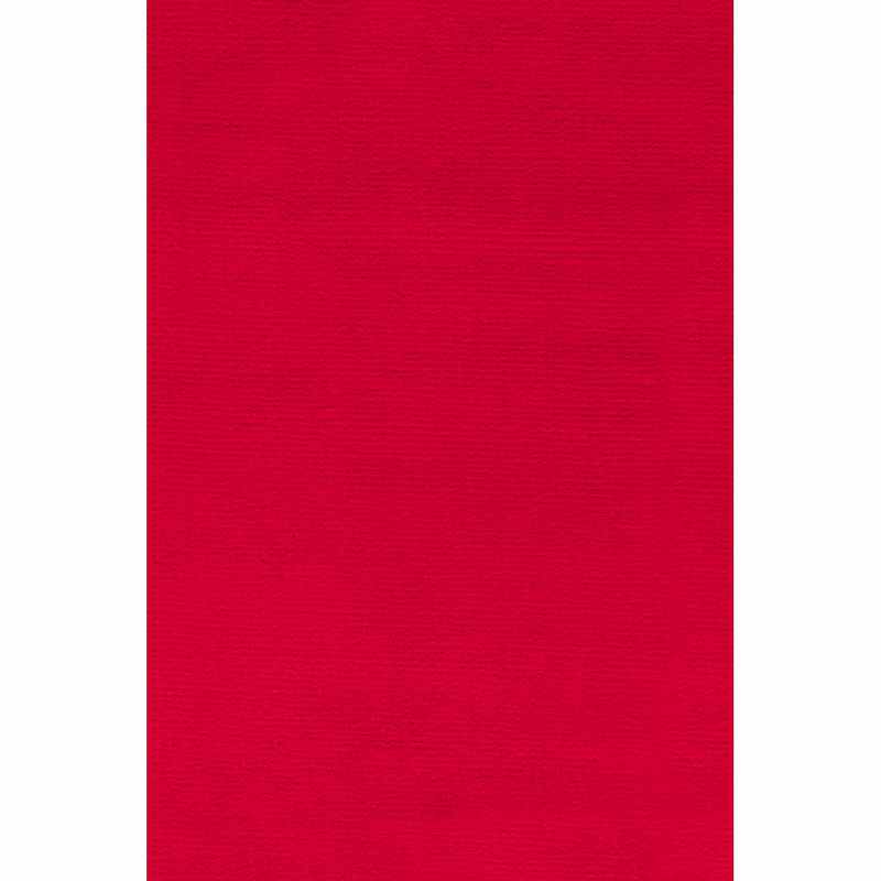 Moda Plain Rugs in Red by Rugstyle