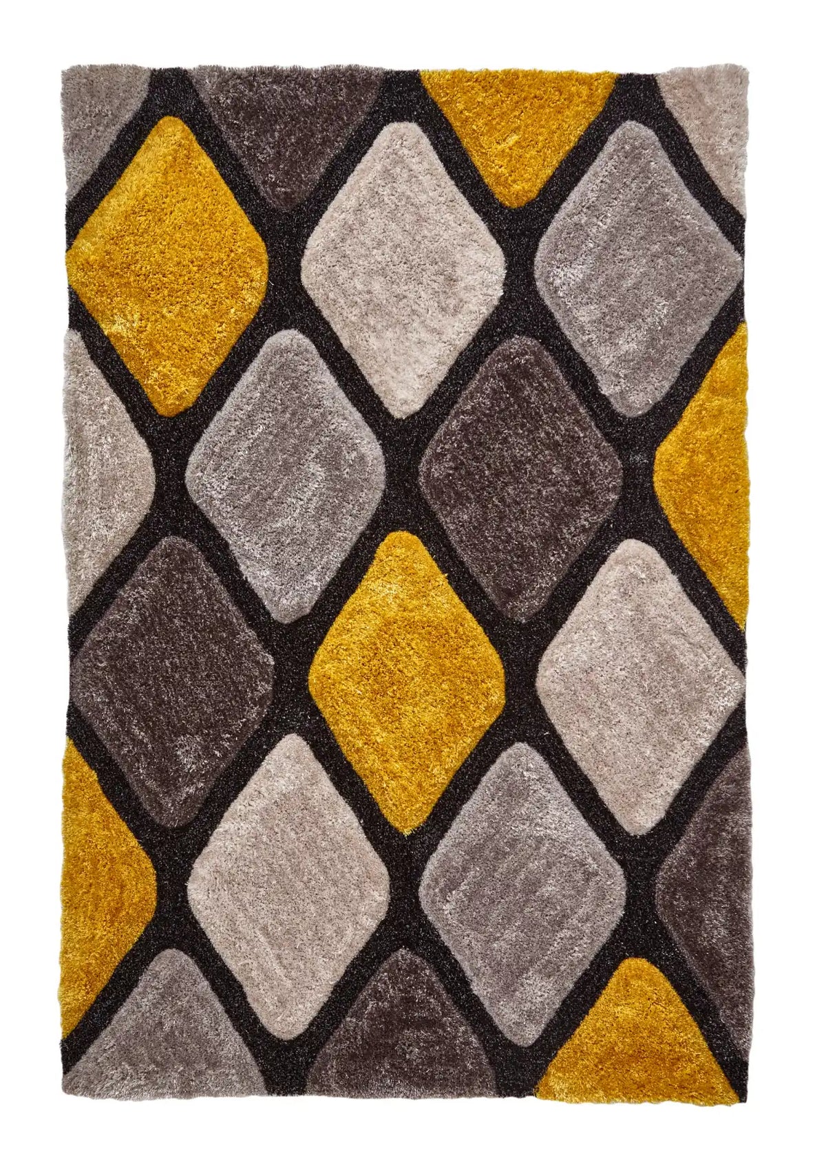 Noble House 9247 Grey Yellow Rug RS
