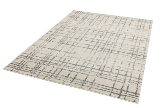 Asiatic nova nv31 grid grey Grey Living Room  Rug.
