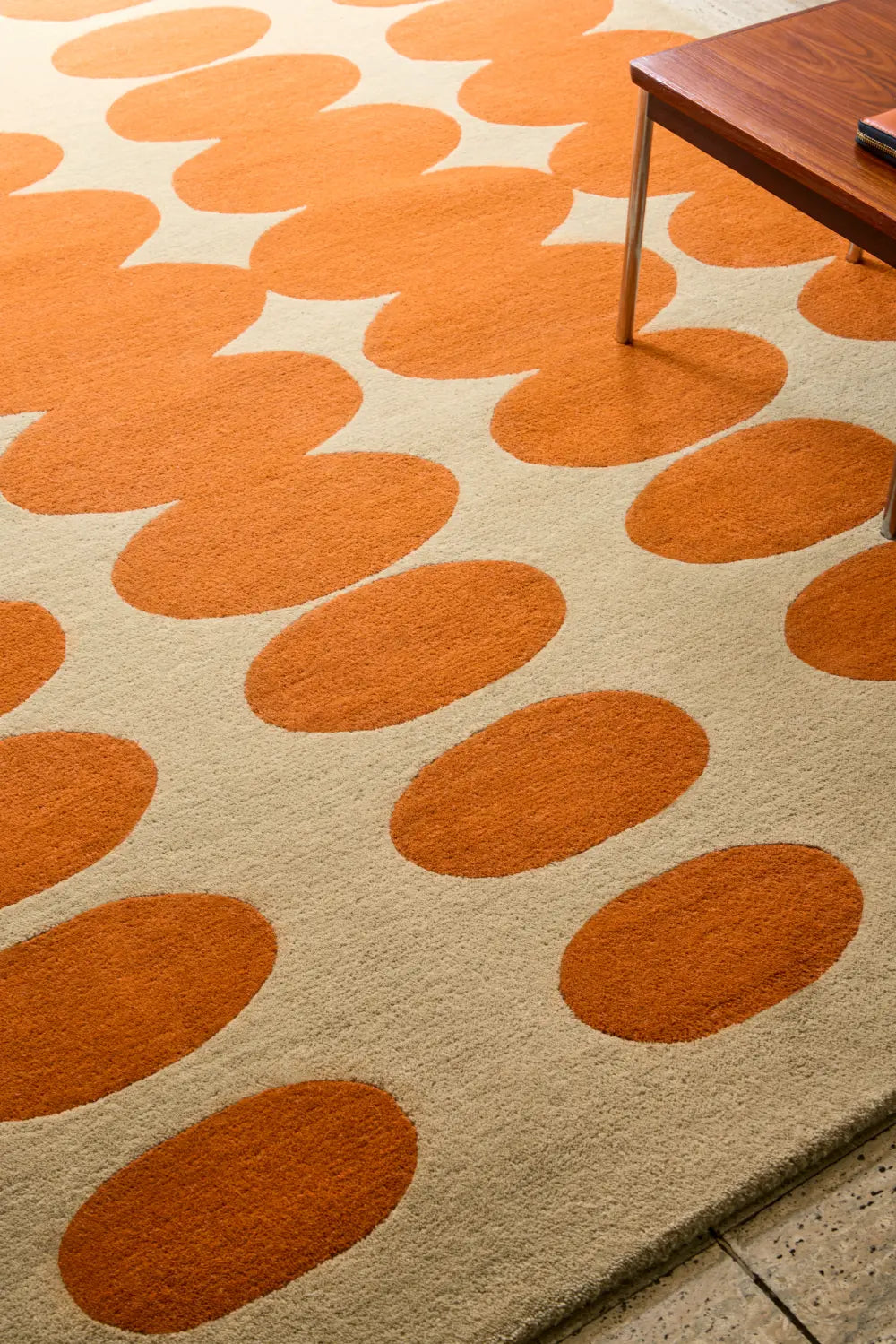 Optical Oval OR Orange/Sand