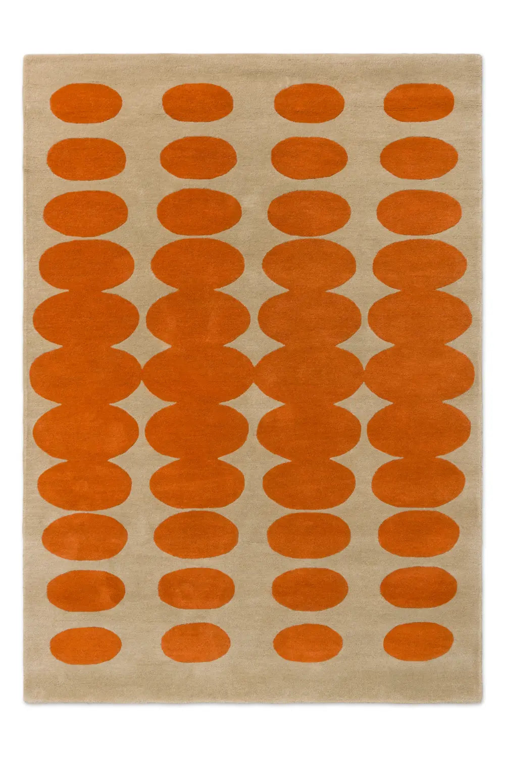 Optical Oval OR Orange/Sand