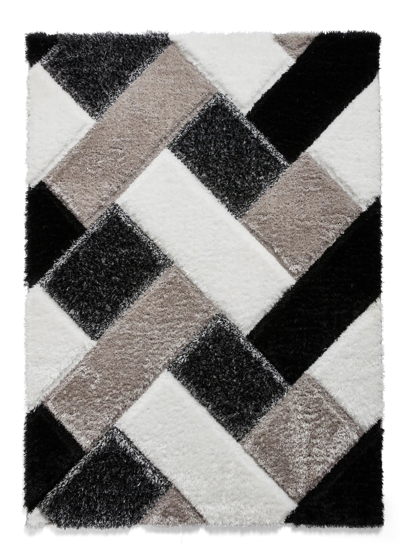 Olympia 2239 Black White Rug RS