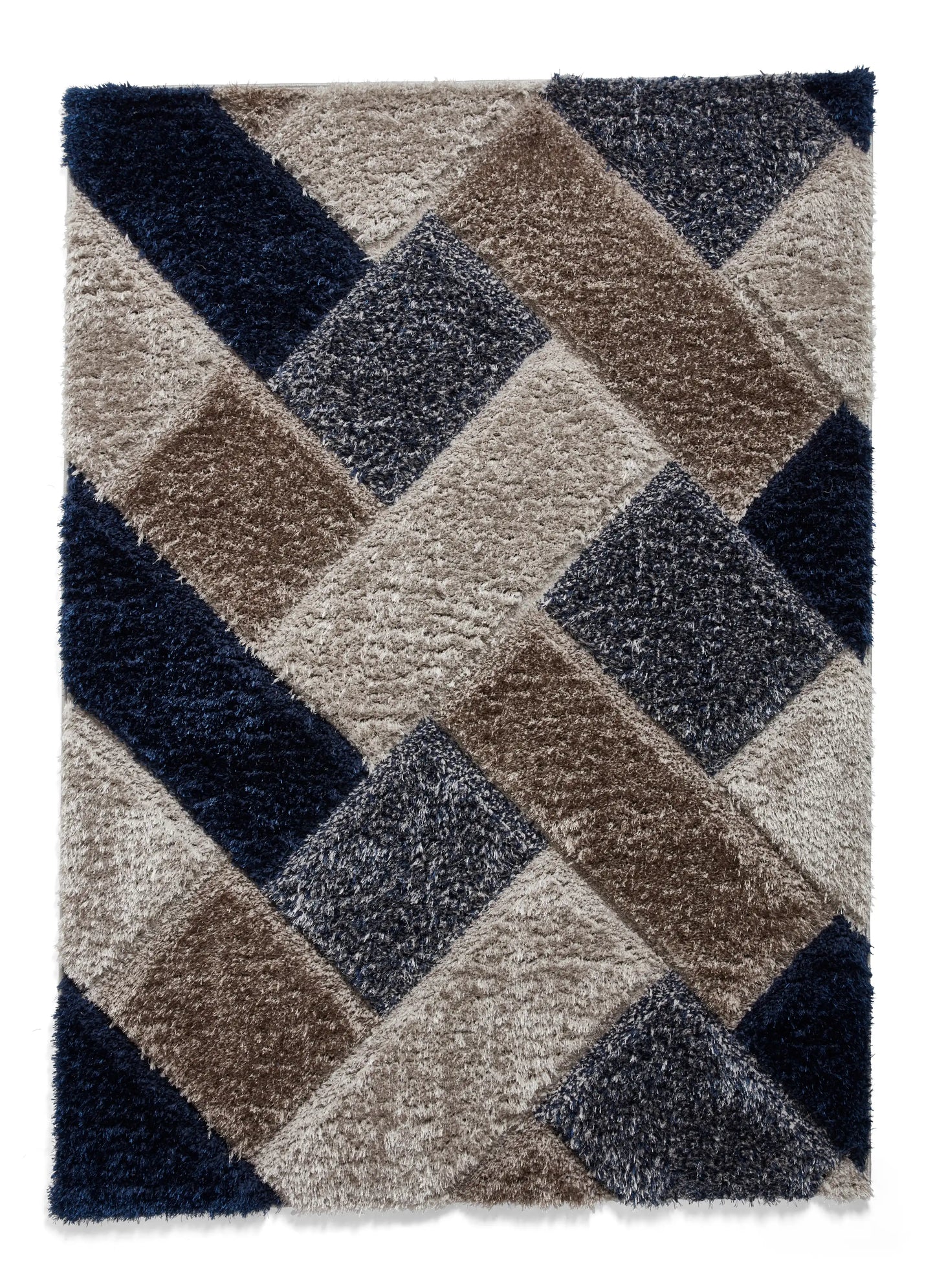 Olympia 2239 Grey Navy Rug RS