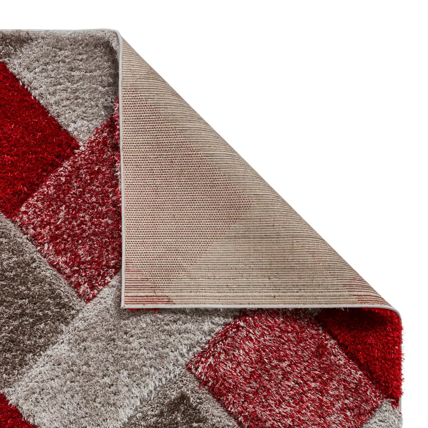 Olympia 2239 Grey Red Rug RS