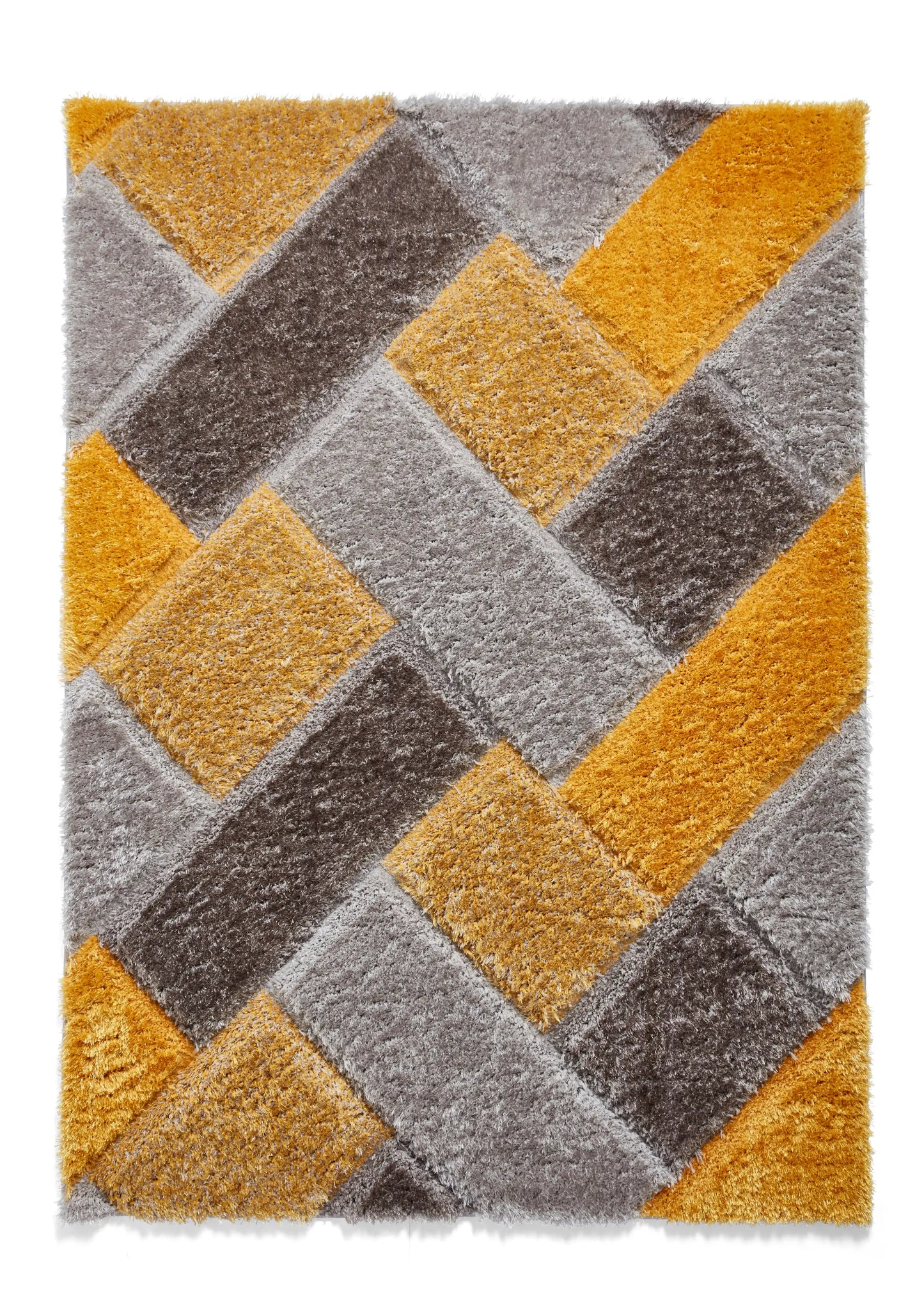 Olympia 2239 Grey Yellow Rug RS