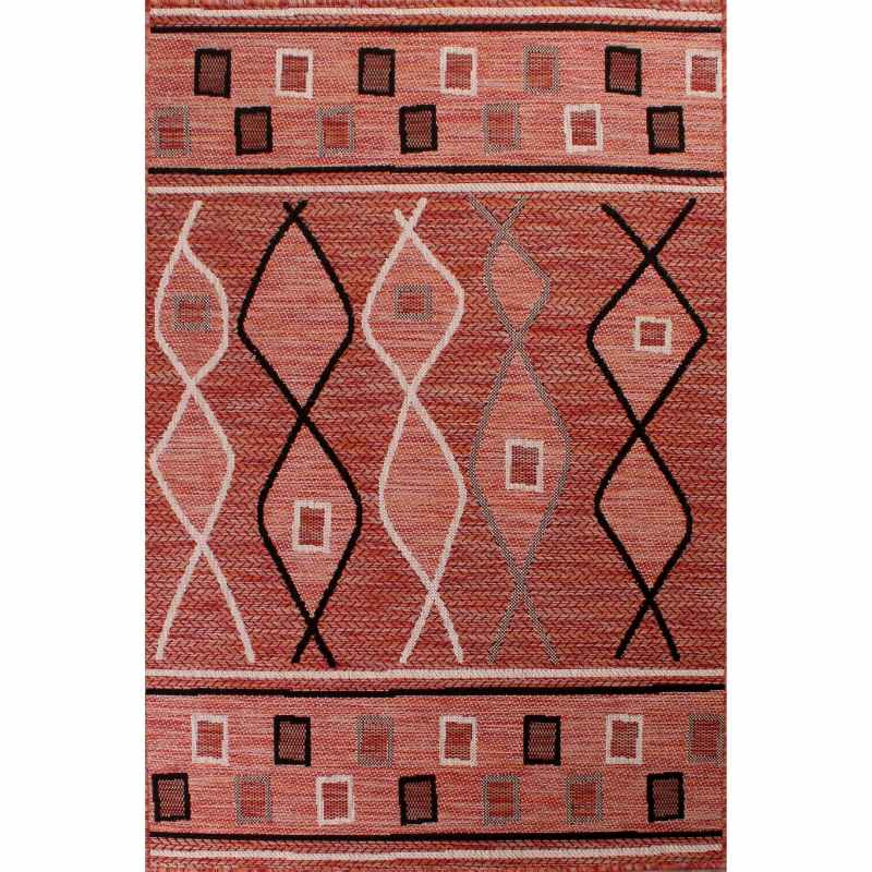 Indoor Outdoor Oasis Rugs in Terracotta by Rugstyle