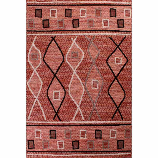 Indoor Outdoor Oasis Rugs in Terracotta by Rugstyle