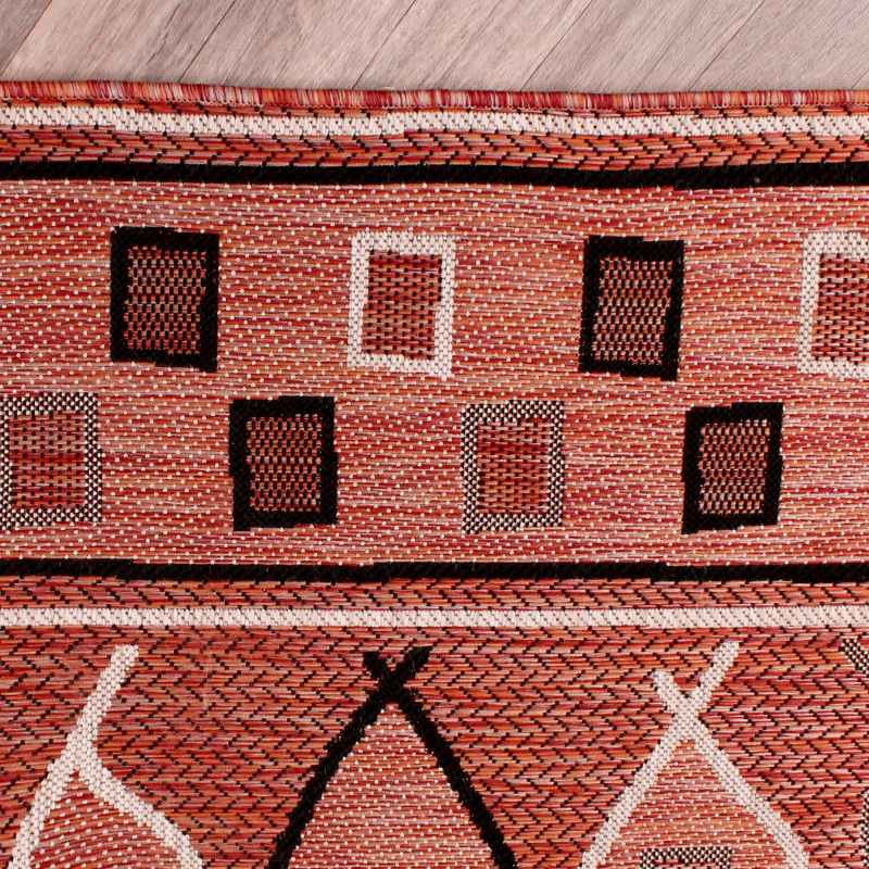 Indoor Outdoor Oasis Rugs in Terracotta by Rugstyle