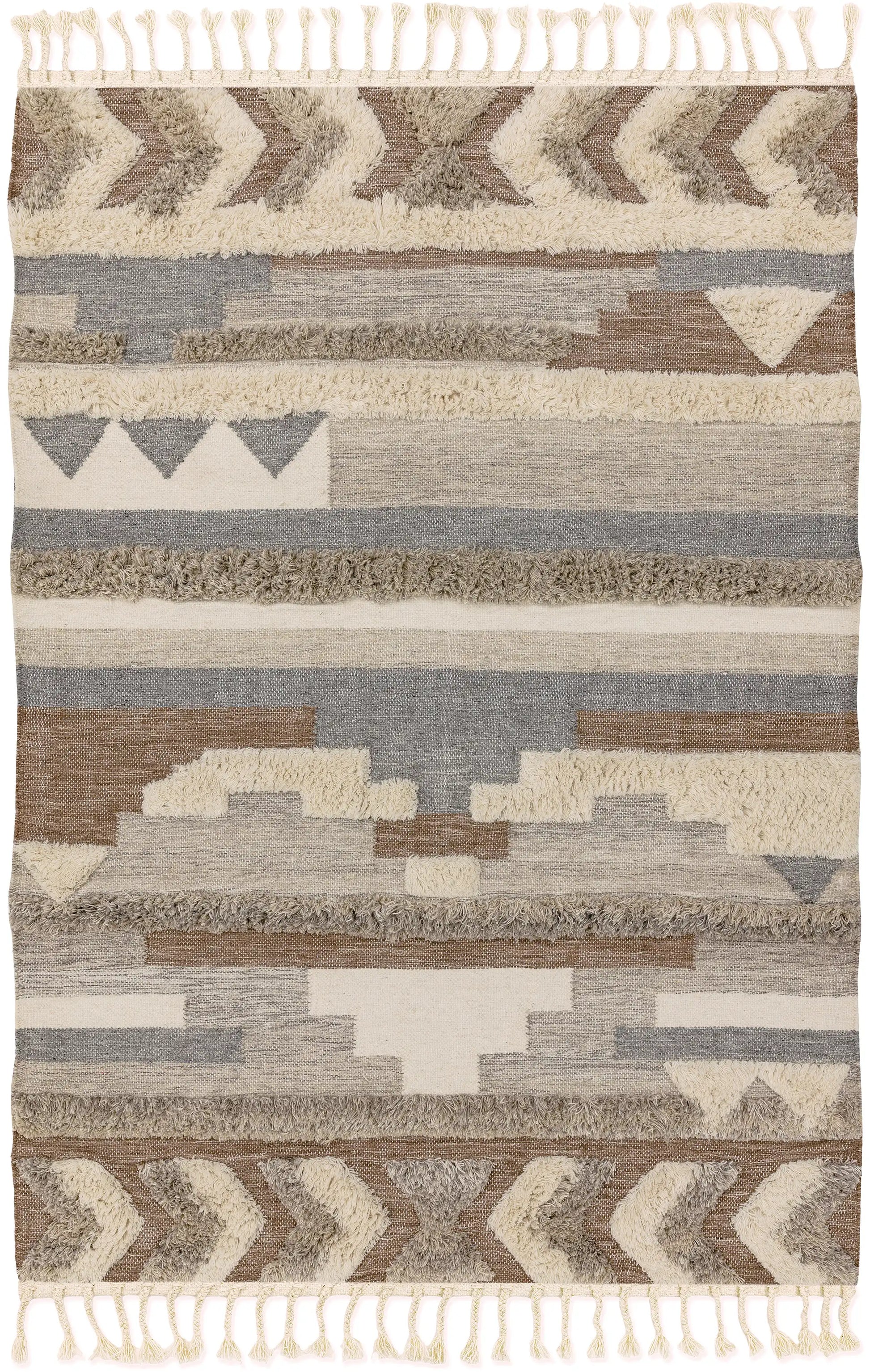 Asiatic paloma pa03 tangier Multicoloured Living Room Geometric Rug.