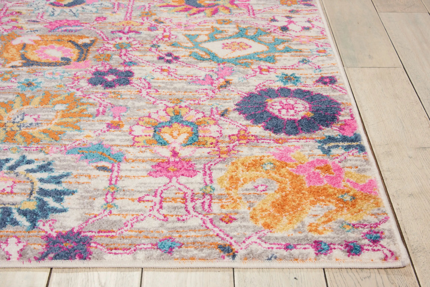 Passion Nourison PSN01 Silver Rug RS