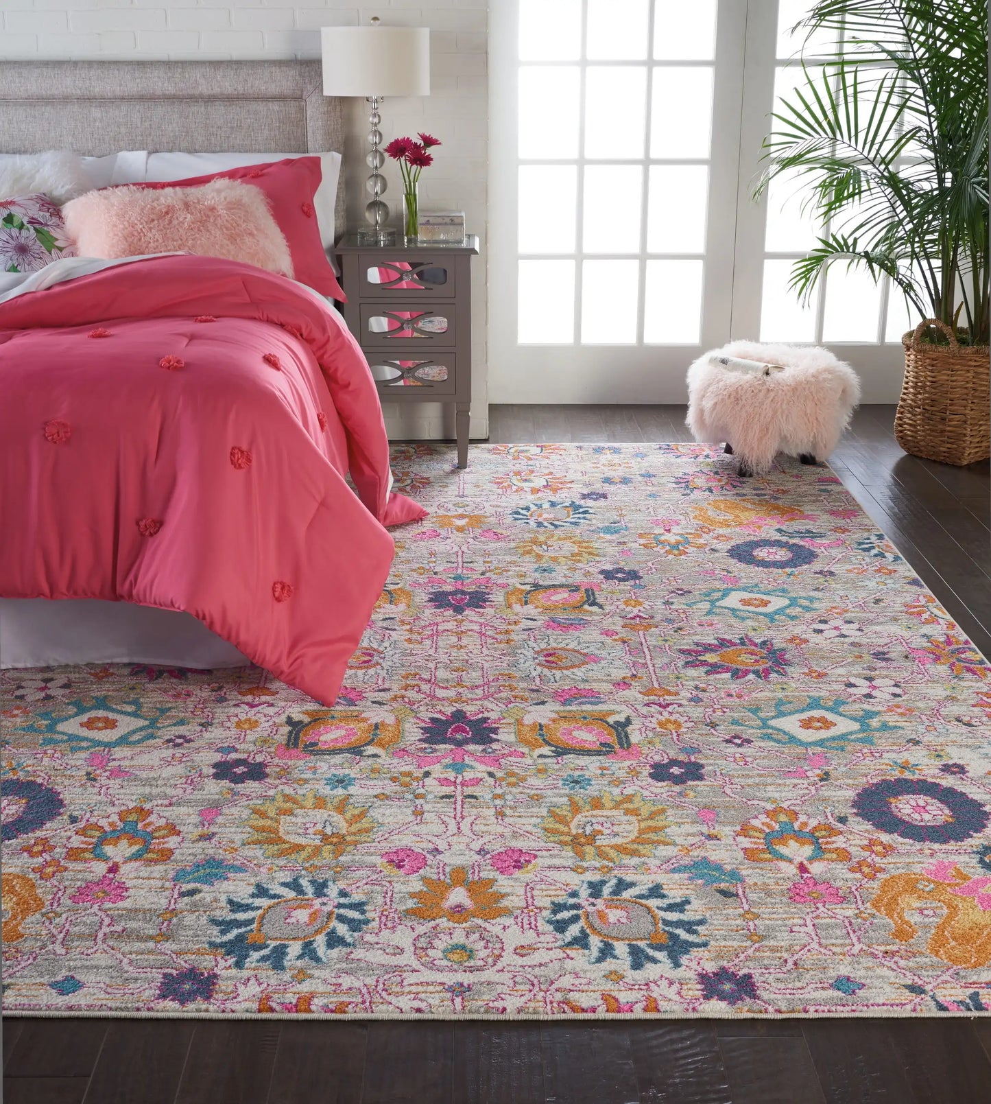 Passion Nourison PSN01 Silver Rug RS