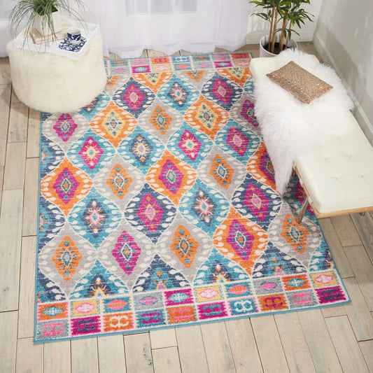 Passion Nourison PSN02 Multi Coloured Rug RS