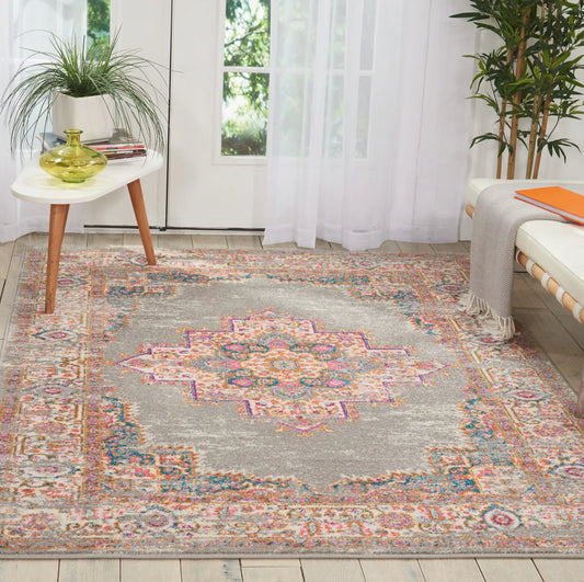 Passion Nourison PSN03 Grey Rug RS