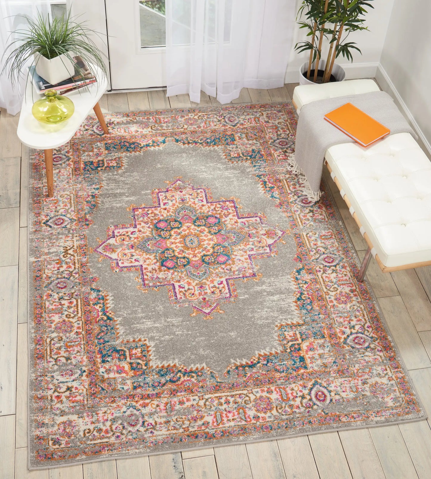 Passion Nourison PSN03 Grey Rug RS