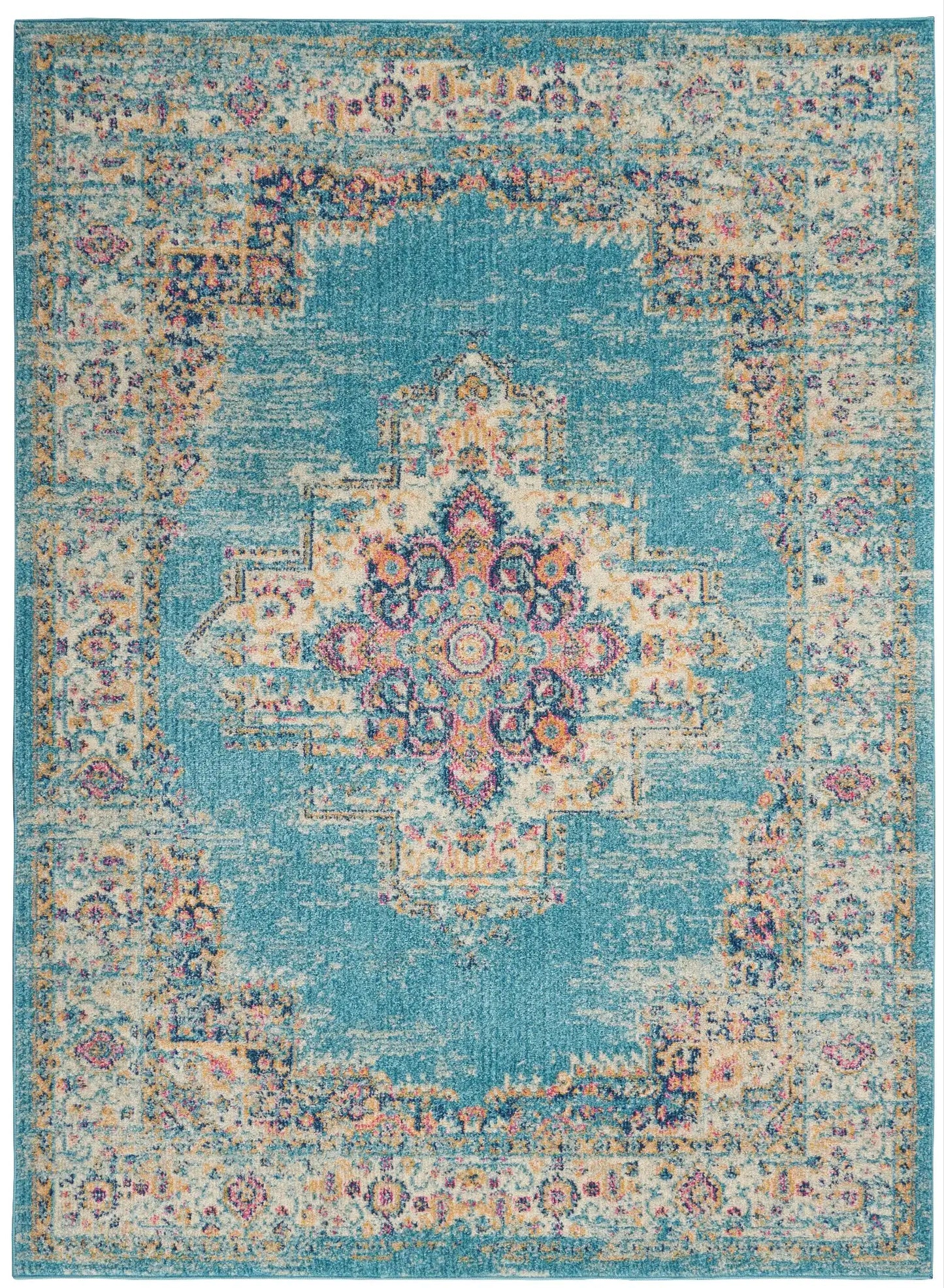 Passion Nourison PSN03 LTBLU Rug RS