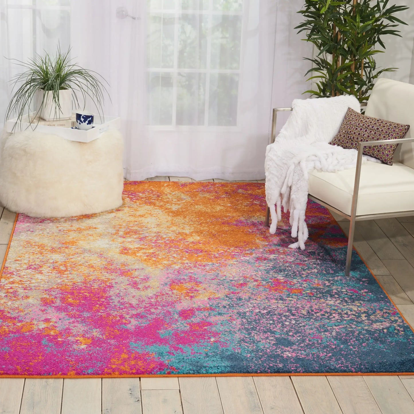 Passion Nourison PSN10 Sunburst Rug RS