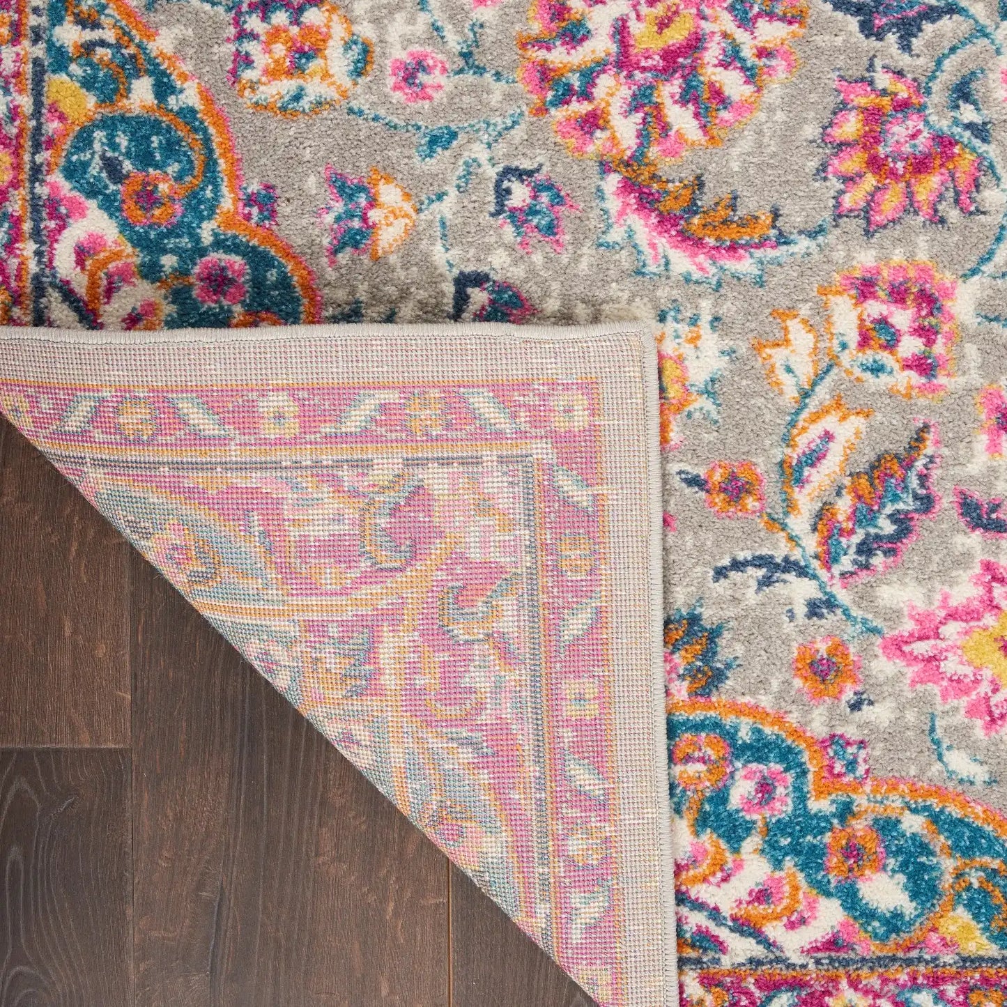Passion Nourison PSN22 Grey Multi Rug RS