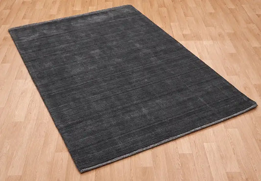 Asiatic linley slate Grey, Black Living Room  Rug.