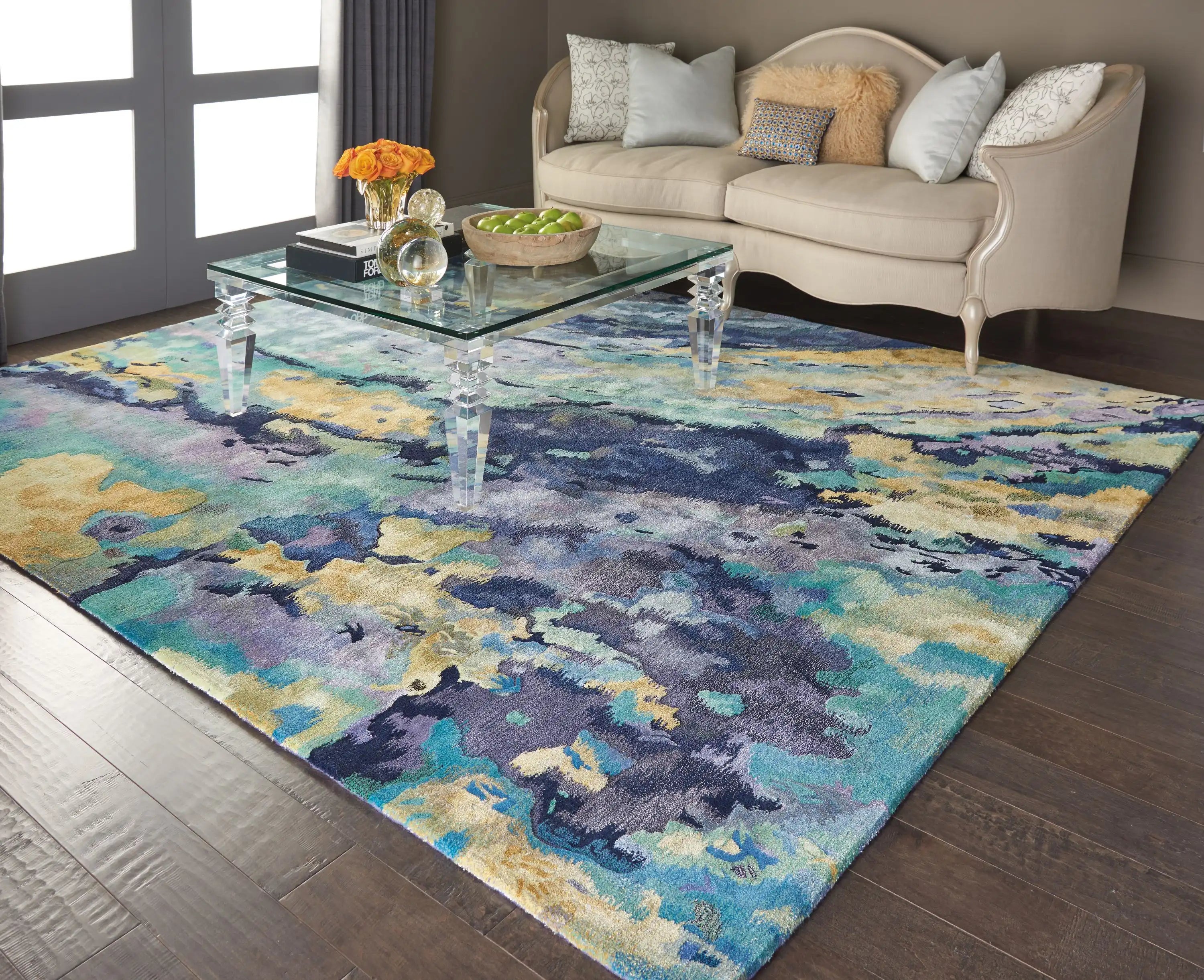 Prs33 Rug Prismatic PRS09 Silver Blue Rugs - Buy PRS09 Silver Blue Rugs Buy from ...