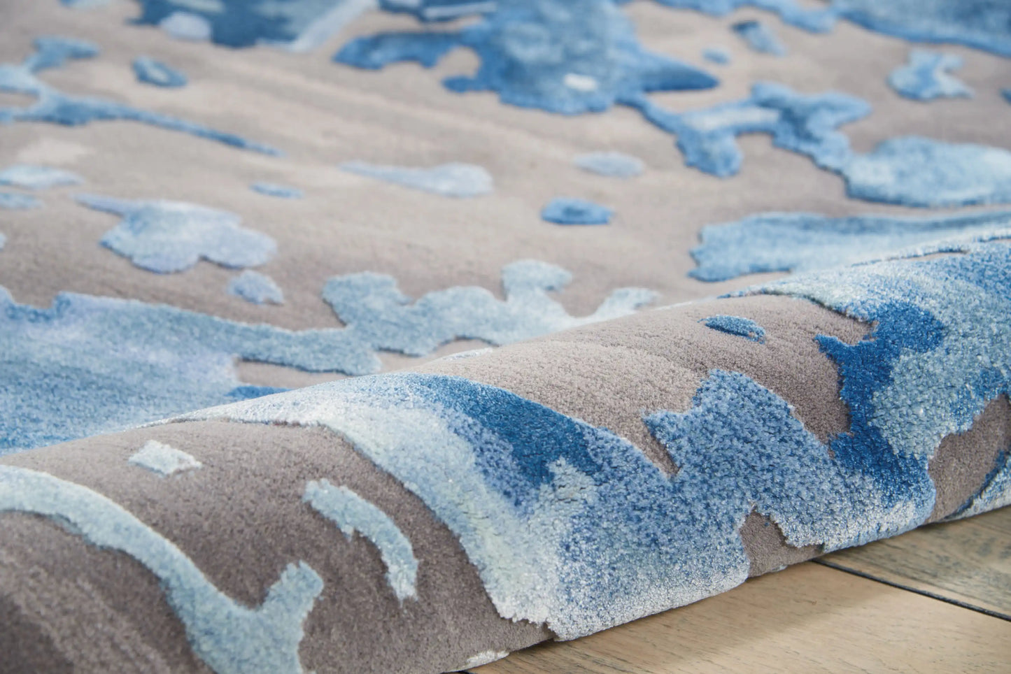 Prismatic PRS10 Blue Grey Rug RS