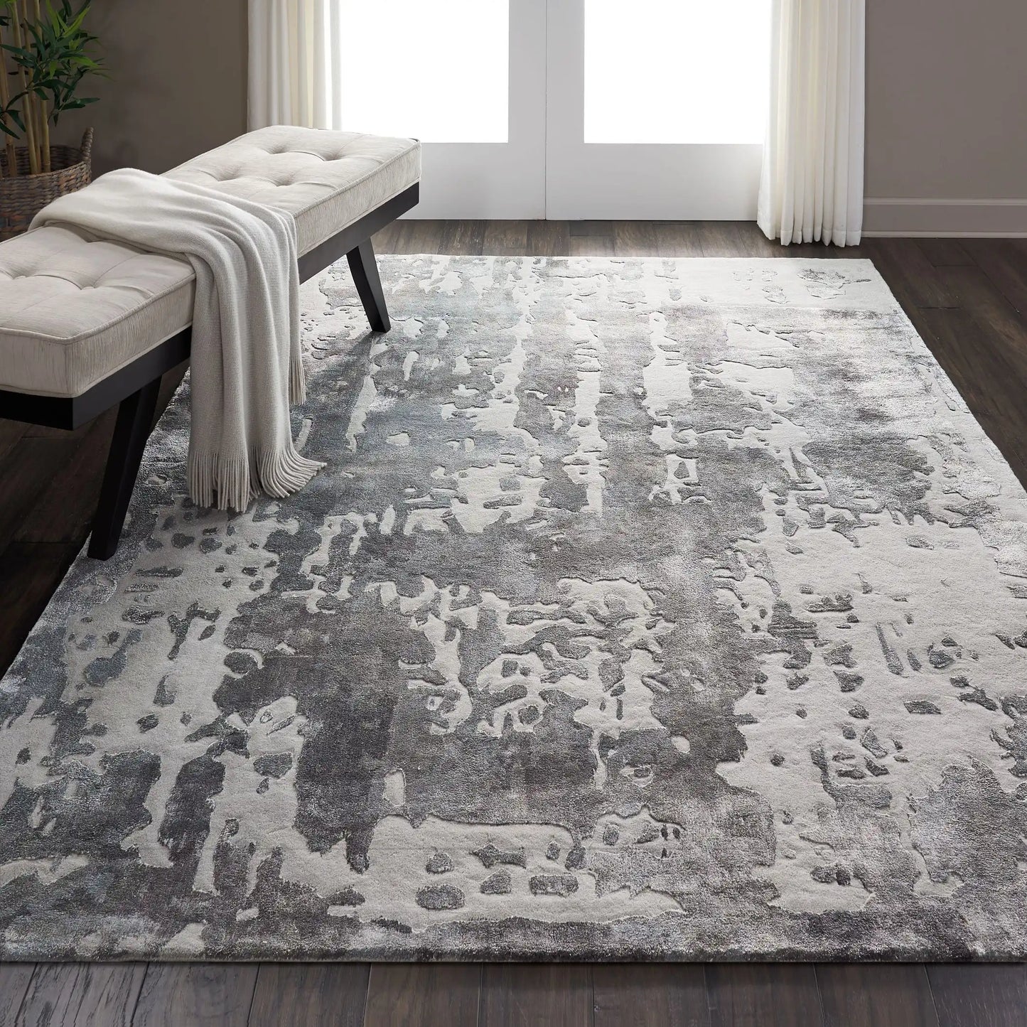 Prismatic PRS12 Silver Grey Rug RS