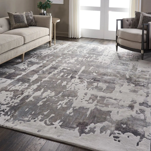 Prismatic PRS12 Silver Grey Rug RS