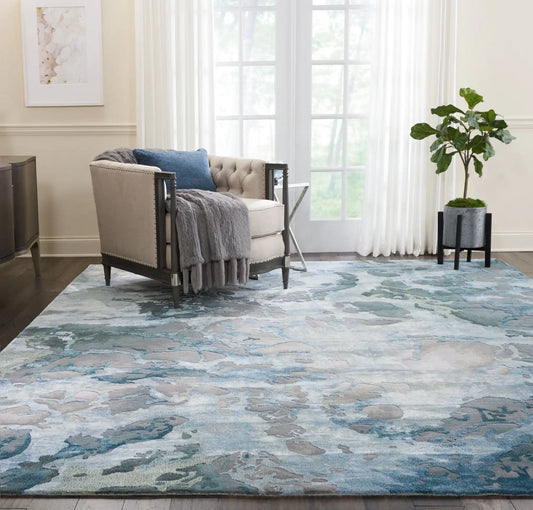 Prismatic PRS14 Grey Slate Rug RS