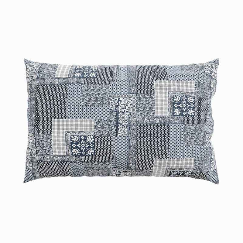 Paisley Patch Bedding by Helena Springfield x Long Island in White Navy