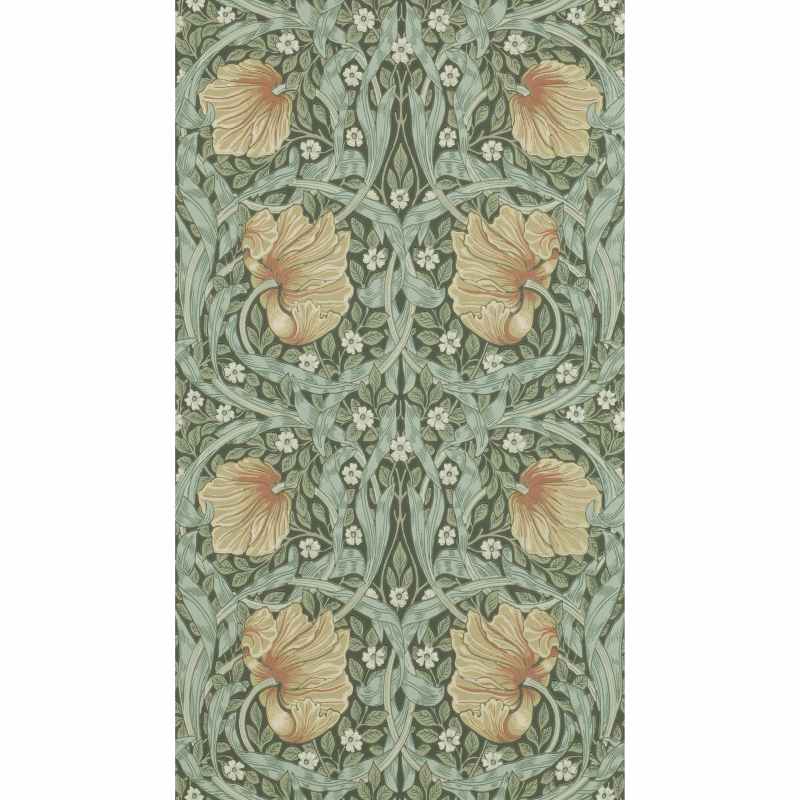 Pimpernel Wallpaper 210388 by Morris & Co in Bayleaf Manilla