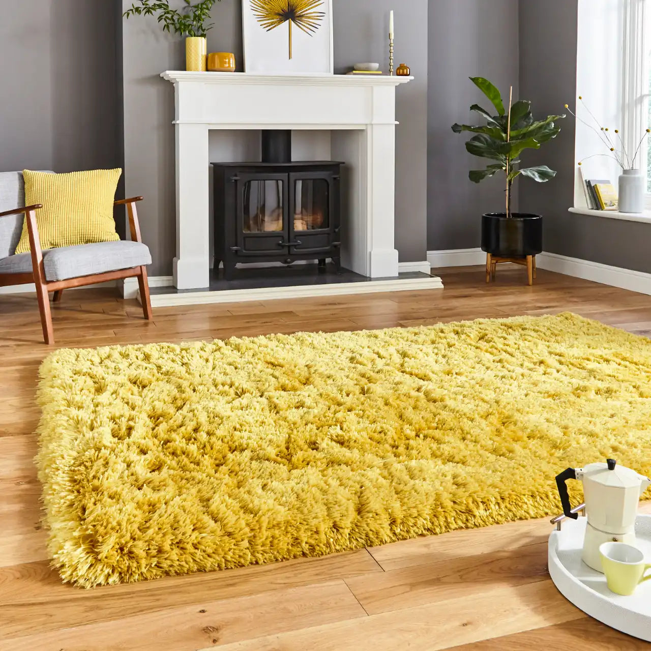 Polar PL95 Yellow Rug RS