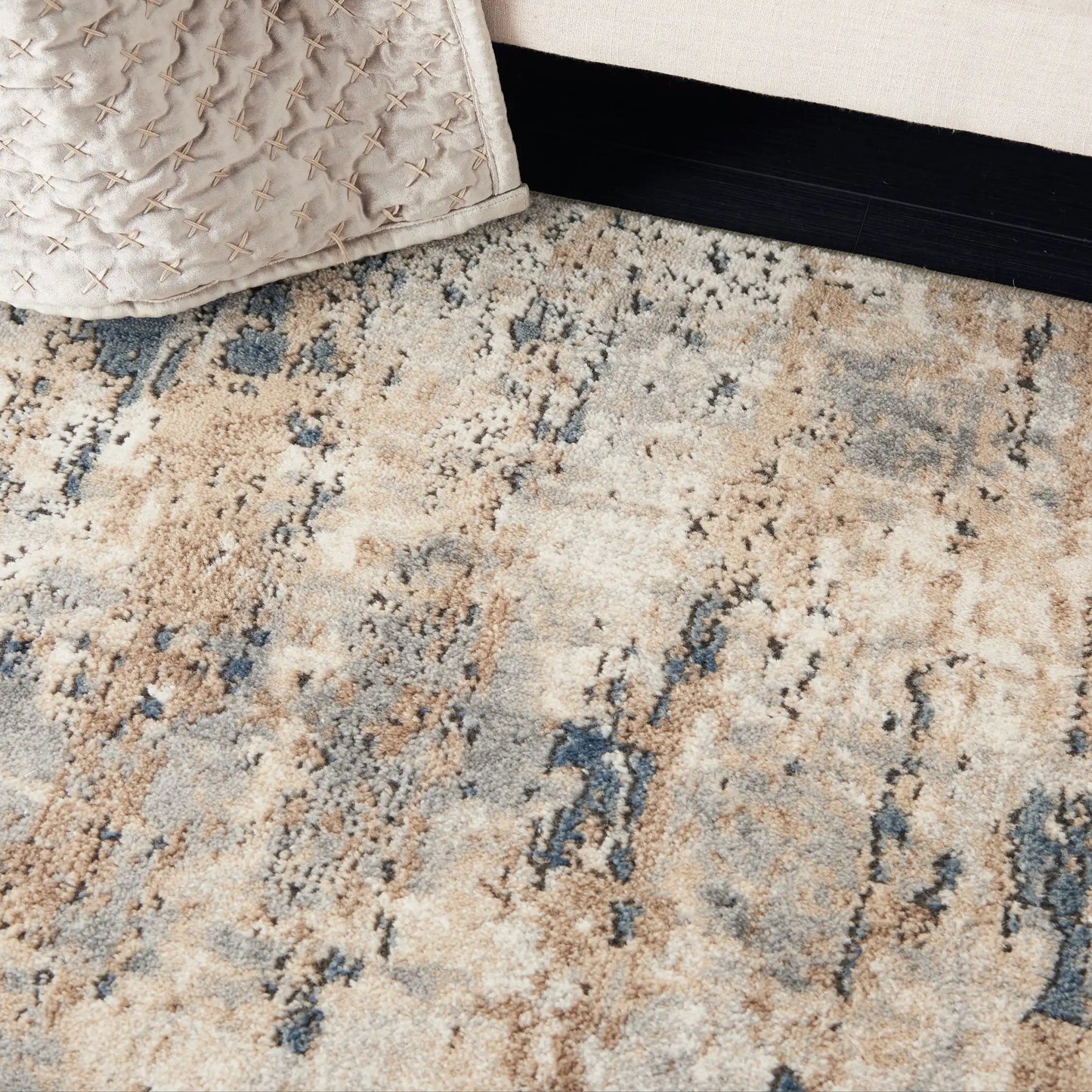 Quarry QUA01 Beige Grey Rug RS