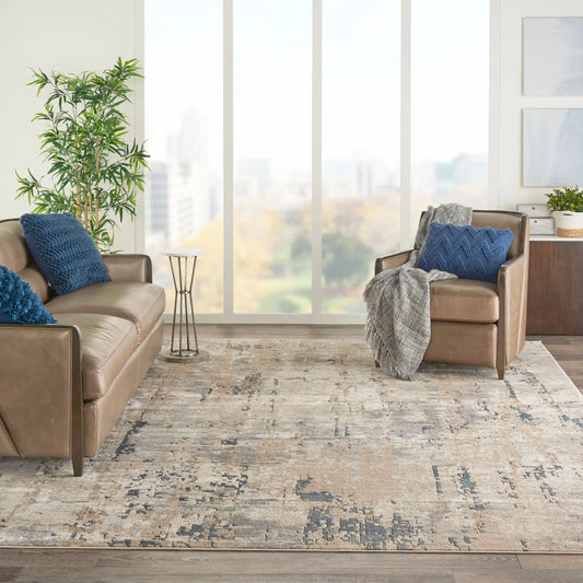 Quarry QUA01 Beige Grey Rug RS